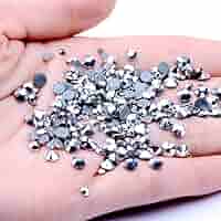 Amazon.com: DS-134962 Silver Hematite Fix Flatback