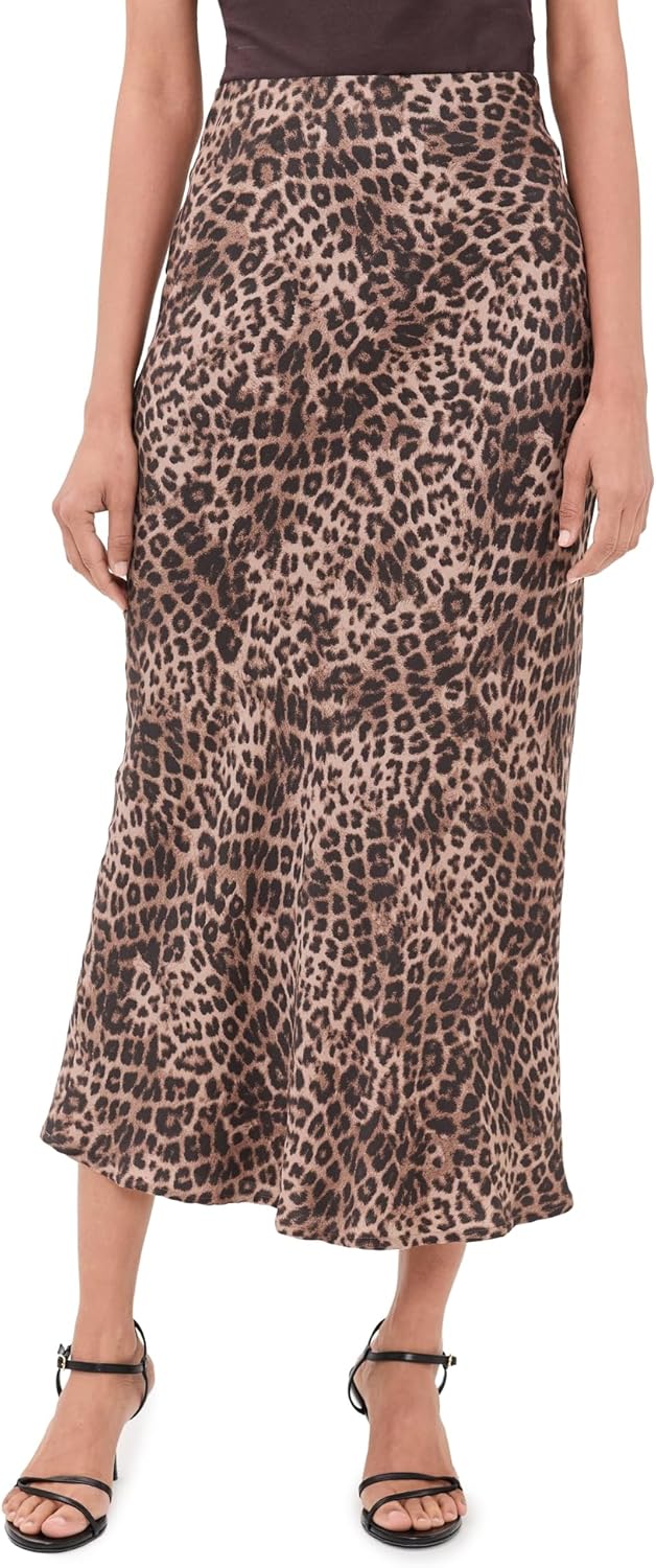 Z SUPPLY Women's Izabel Leopard Skirt