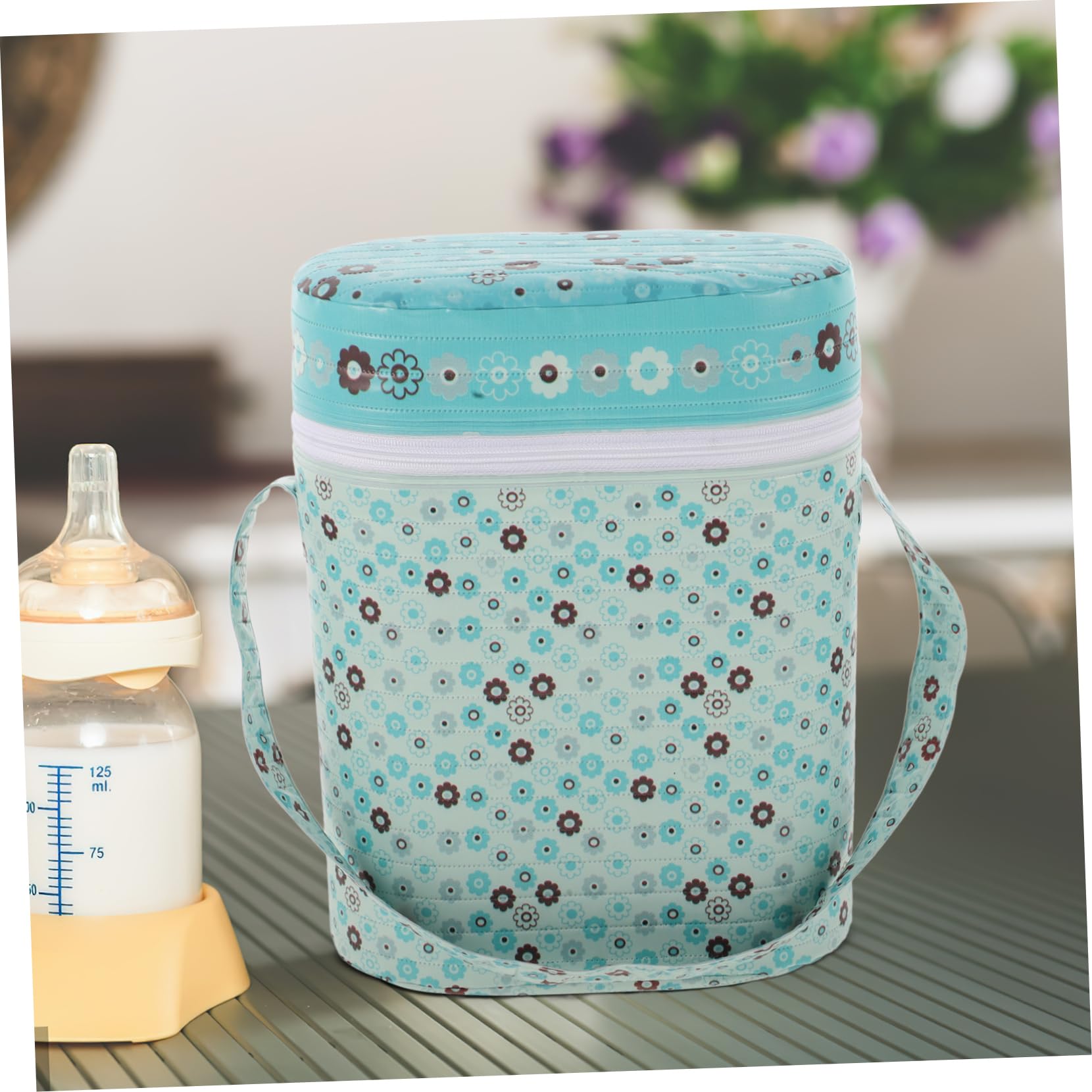SUPVOX 2 Pezzi Secchio Isolato Per Latte Materno Tazza Per Biberon Latte Materno Refrigeratore Scaldabiberon Da Viaggio Scaldabiberon Manicotto Borsa Per Biberon Isolata