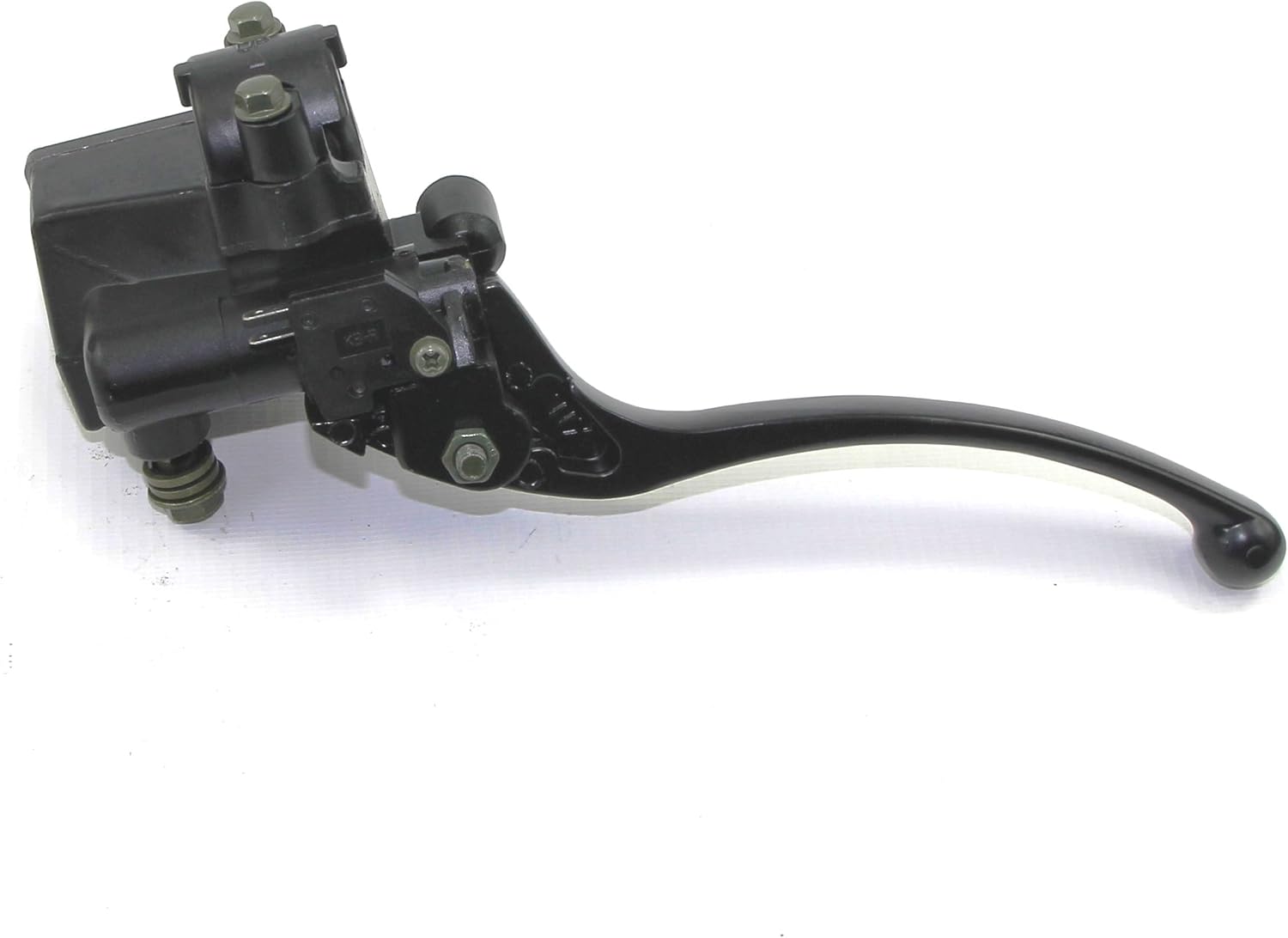 (Full Black) Kawasaki ATV Bayou Lakota Brute Force Prairie KFX KLT KVF Front Brake Master Cylinder with Clutch Perch