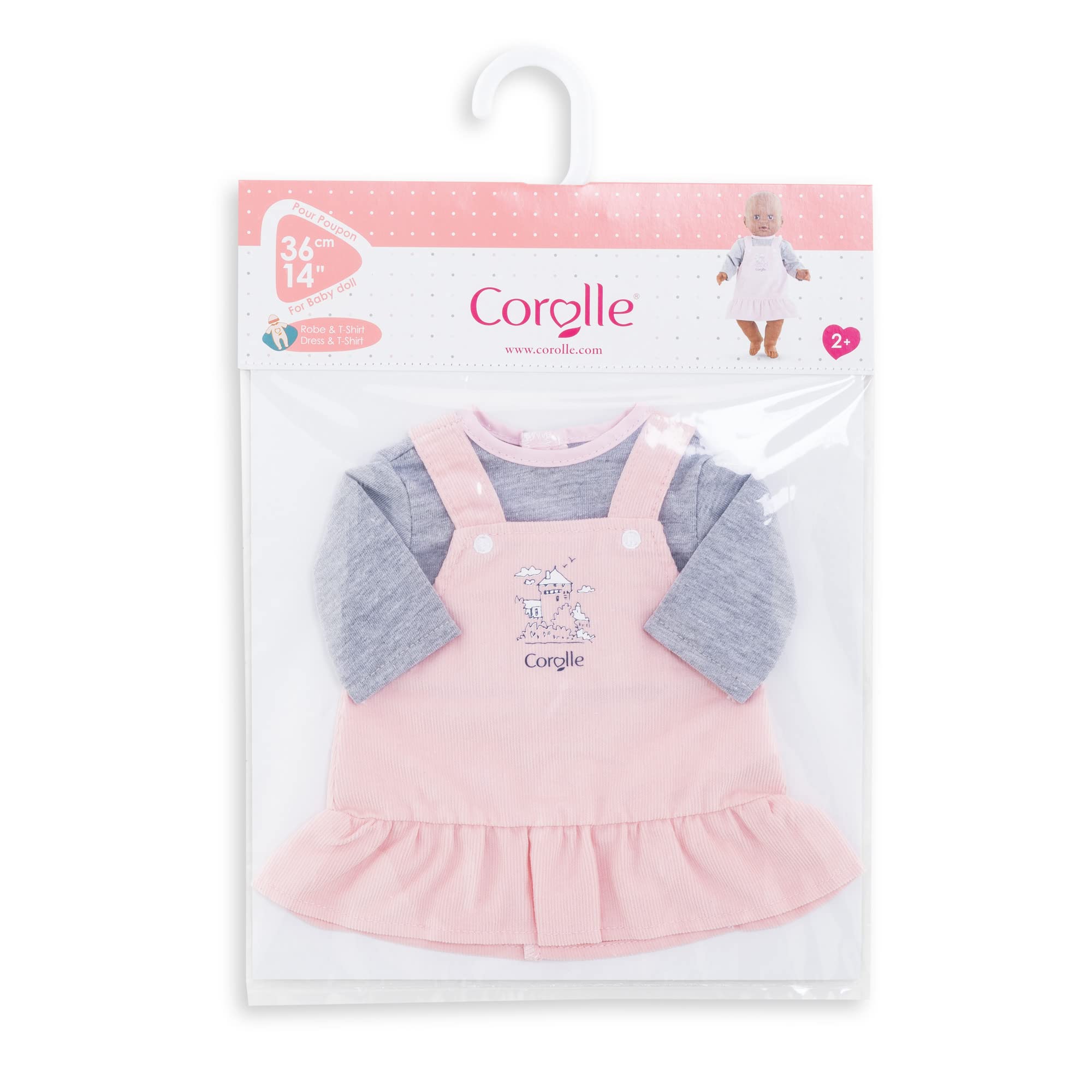 Corolle - Winterset, een weekend in Parijs, kleding, voor poppen 36 cm, vanaf 2 jaar, 9000141740