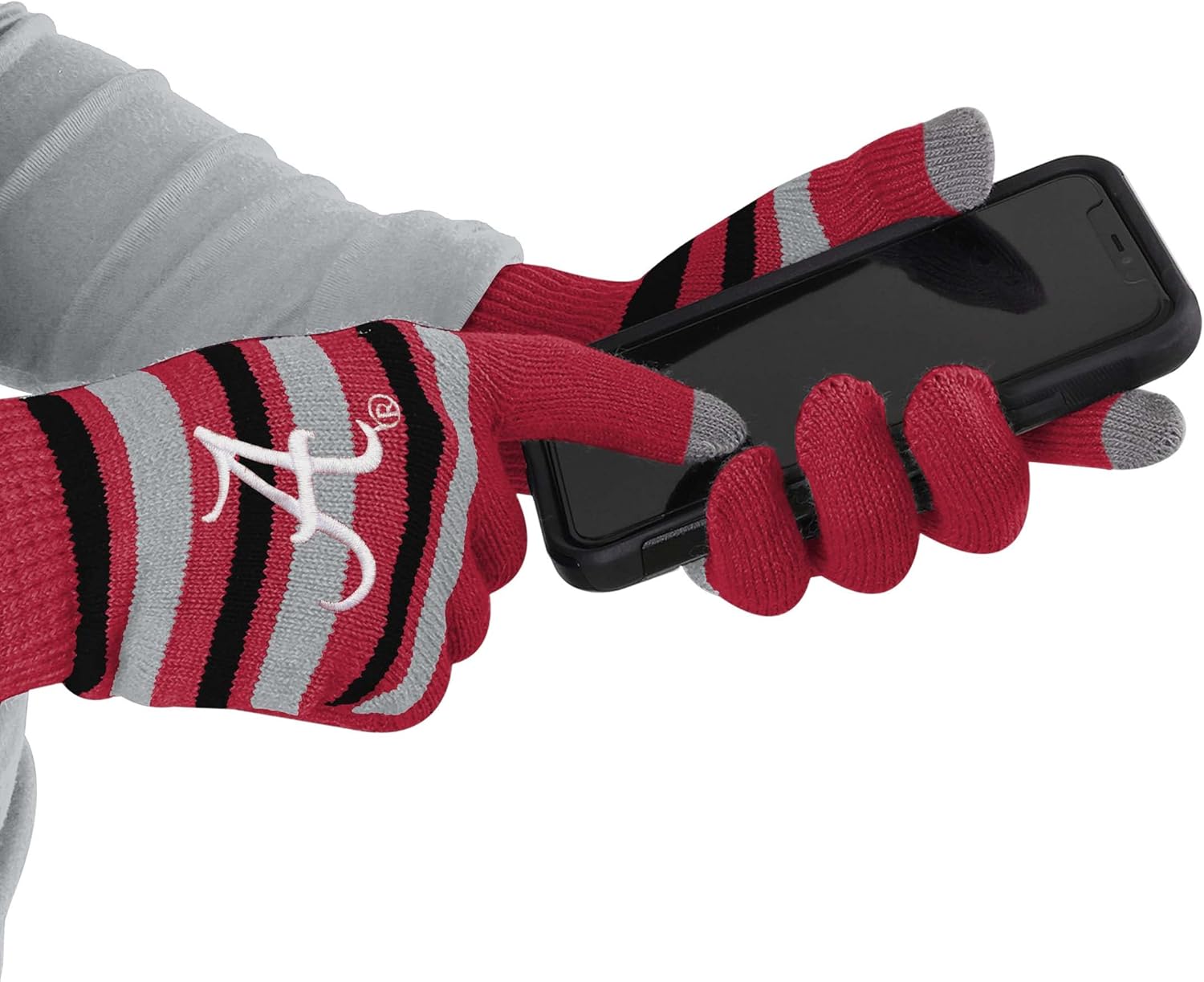 foco NCAA College Team Logo Stretch Gloves - Image 2