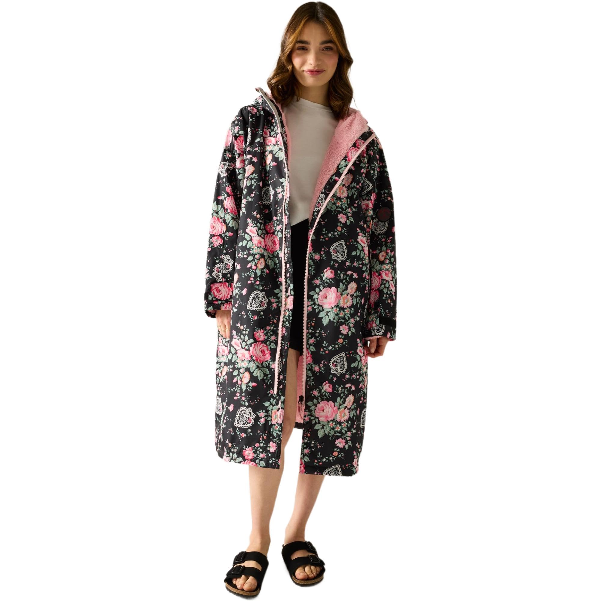 Regatta Cath Kidston Changing Robe Size: Xs/S Women's Black