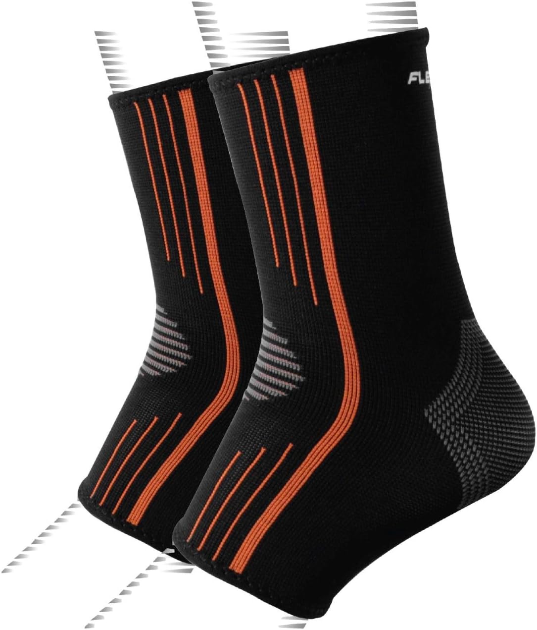 NeoAlly Compression Sleeve for Plantar Fasciitis Foot Socks Ankle Compression Brace with Arch Support for Achilles Tendon Swelling Heel Spurs Super Breathable (M Pair)