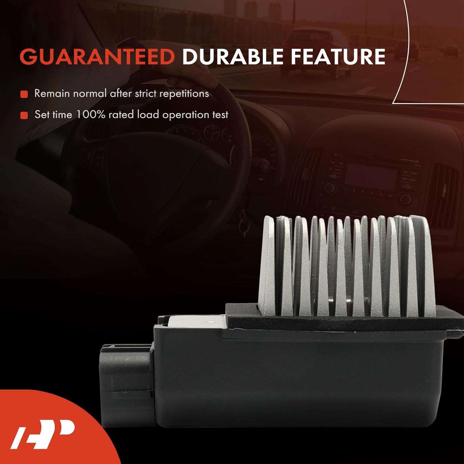 A-Premium Front HVAC Blower Motor Resistor Compatible with Ford Explorer 2002-2010, Explorer Sport Trac 2007-2010, Thunderbird 2002 & Mercury Mountaineer 2002-2010 & Lincoln Aviator 2003-2005