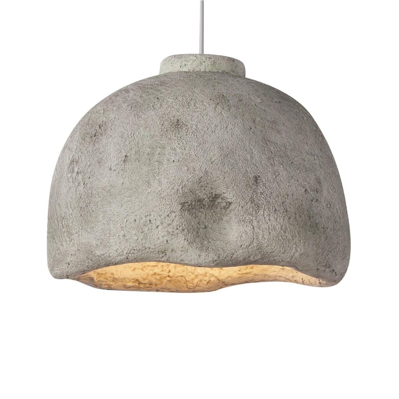 Lustre en marbre pour salle à manger et îlot de cuisine style japonais