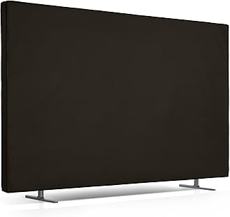 kwmobile Dust Cover for 85" TV - Fabric Case TV Protector for Flat Screen TVs - Black