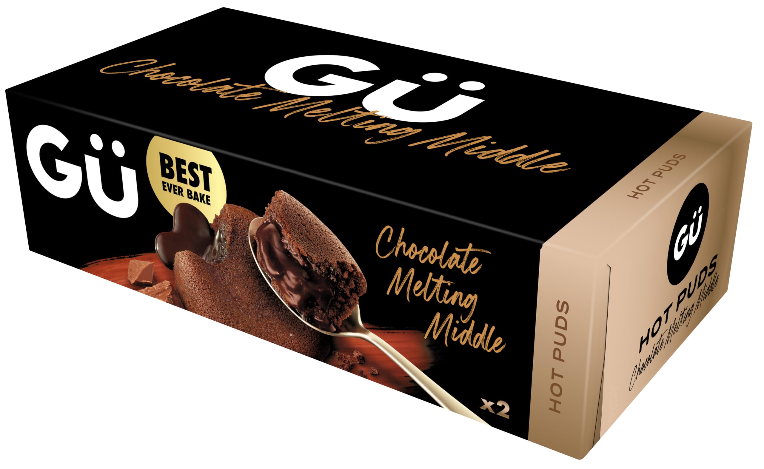 Gü Hot Chocolate Melting Middle Desserts 2x100g
