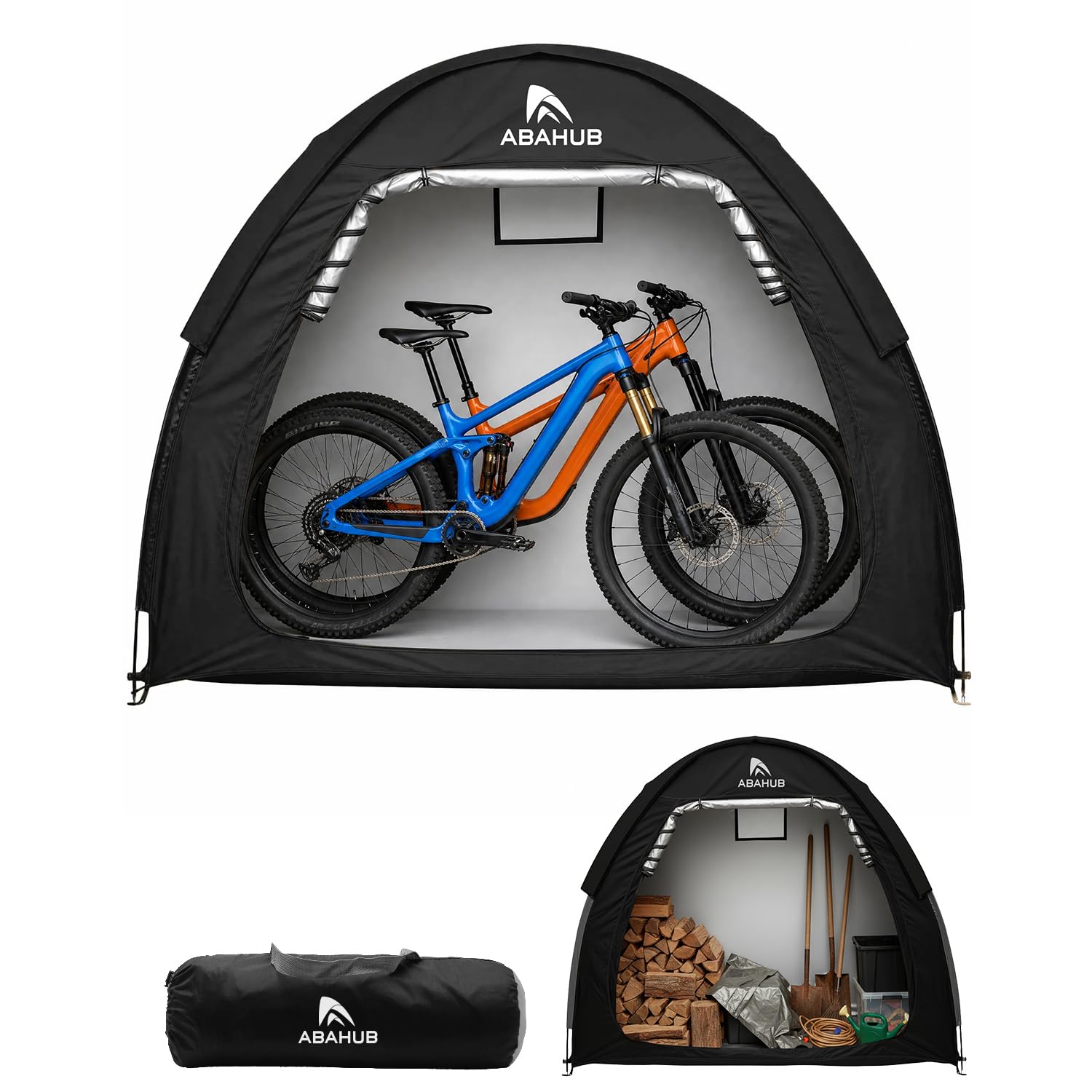 Amazon.com : Abahub Portable Bike Storage Shed Tent with Rain