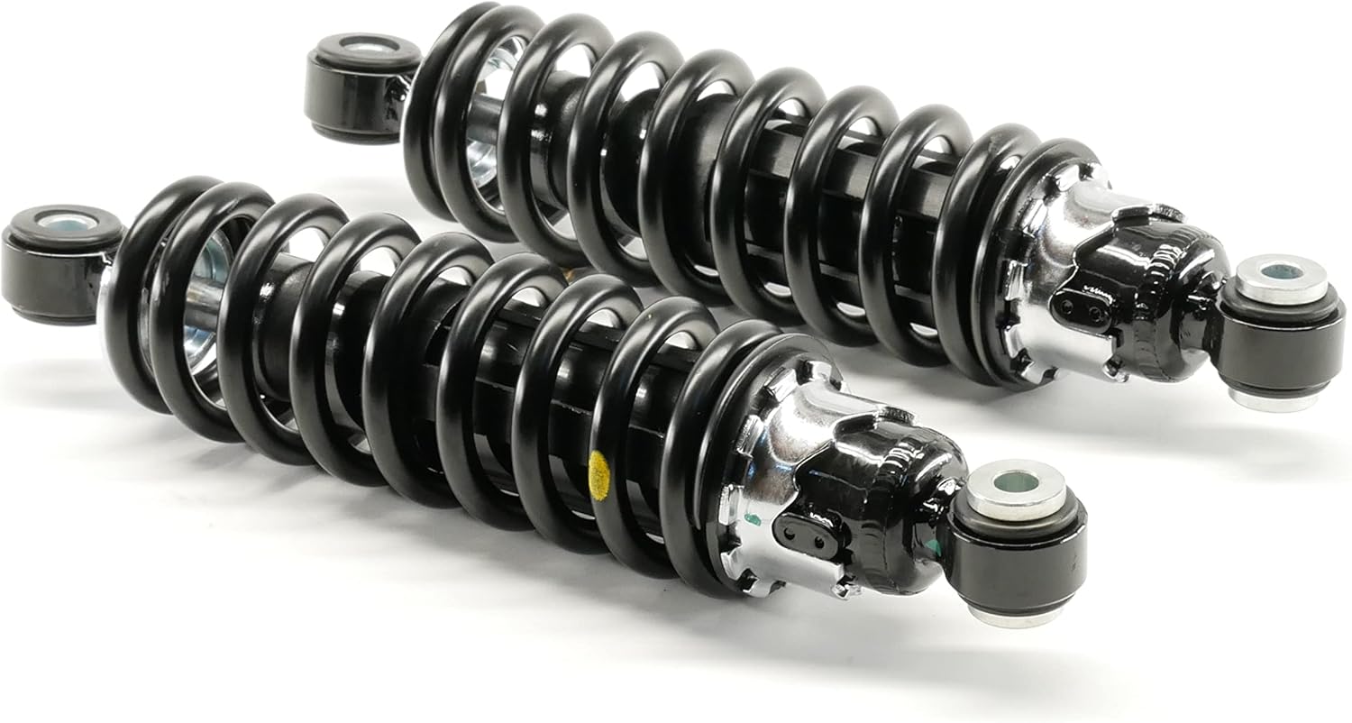 Precision Front Shocks for Suzuki King Quad 300 4x4 1991-2002, Left & Right, Exact Fit, Quality Tested, Gas-Charged, Smooth Ride, Twin Tube, Multi-Lip Seals, Anti-Foam, Anti-Shear, ATVPC