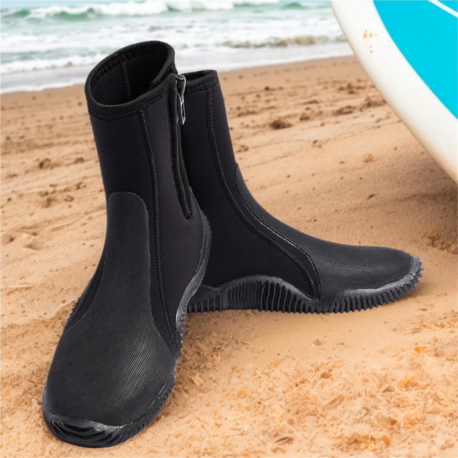 Stivali da sub in neoprene, stivali acqua, surf e snorkeling for vela, canottaggio, nuoto