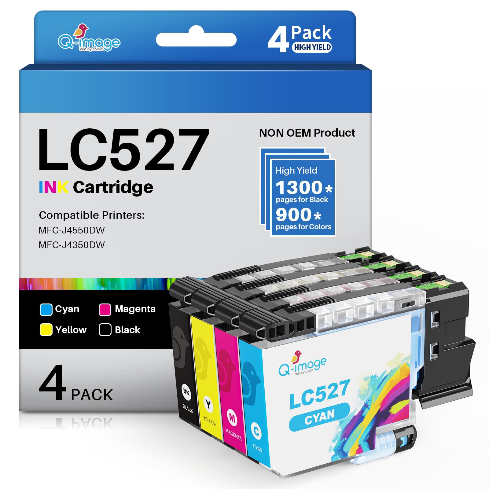 219X Toner Cartridge Kompatibel für HP 219X 219A Tonerkartusche als Ersatz mit HP Color LaserJet Pro 3202dn 3202dw MFP