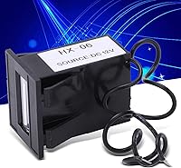 Vista 3 de Contador electromagnético, HX-06 contadores electromagnéticos de 6 dígitos, contador de pulso de totalización industrial para textiles y maquinaria