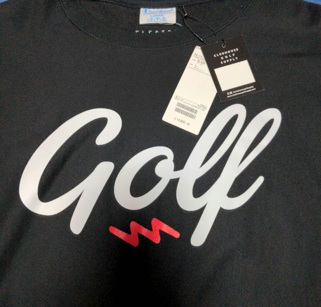 Amazon.co.jp: BEAMS GOLF 別注 ELECTRIC GOLF チャンピオン サイズL  