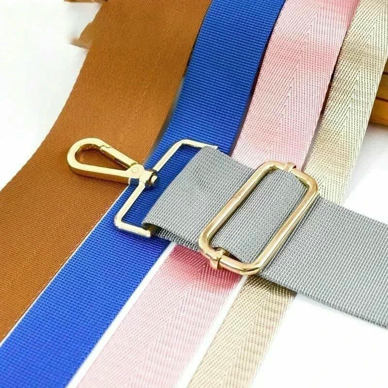 10 m, 20–50 mm, Nylon-Spitzenband, Gurtbänder, dekorative Bänder zum Nähen von Taschengurten, Schleifen, Bändern, Bastelmaterialien – Königsblau – 50 mm