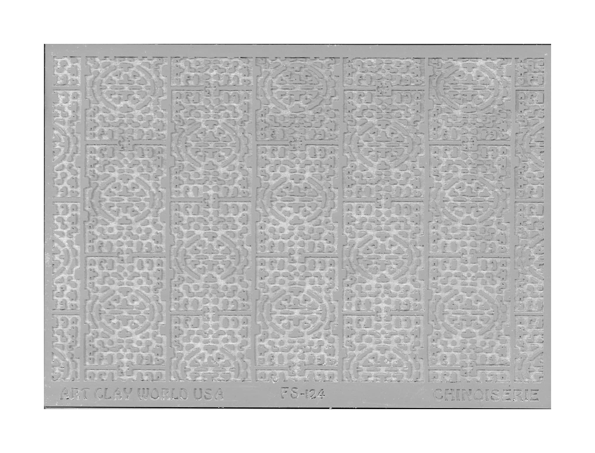 flexiStamps Texture Sheet Chinoiserie Design - 1 Pc.