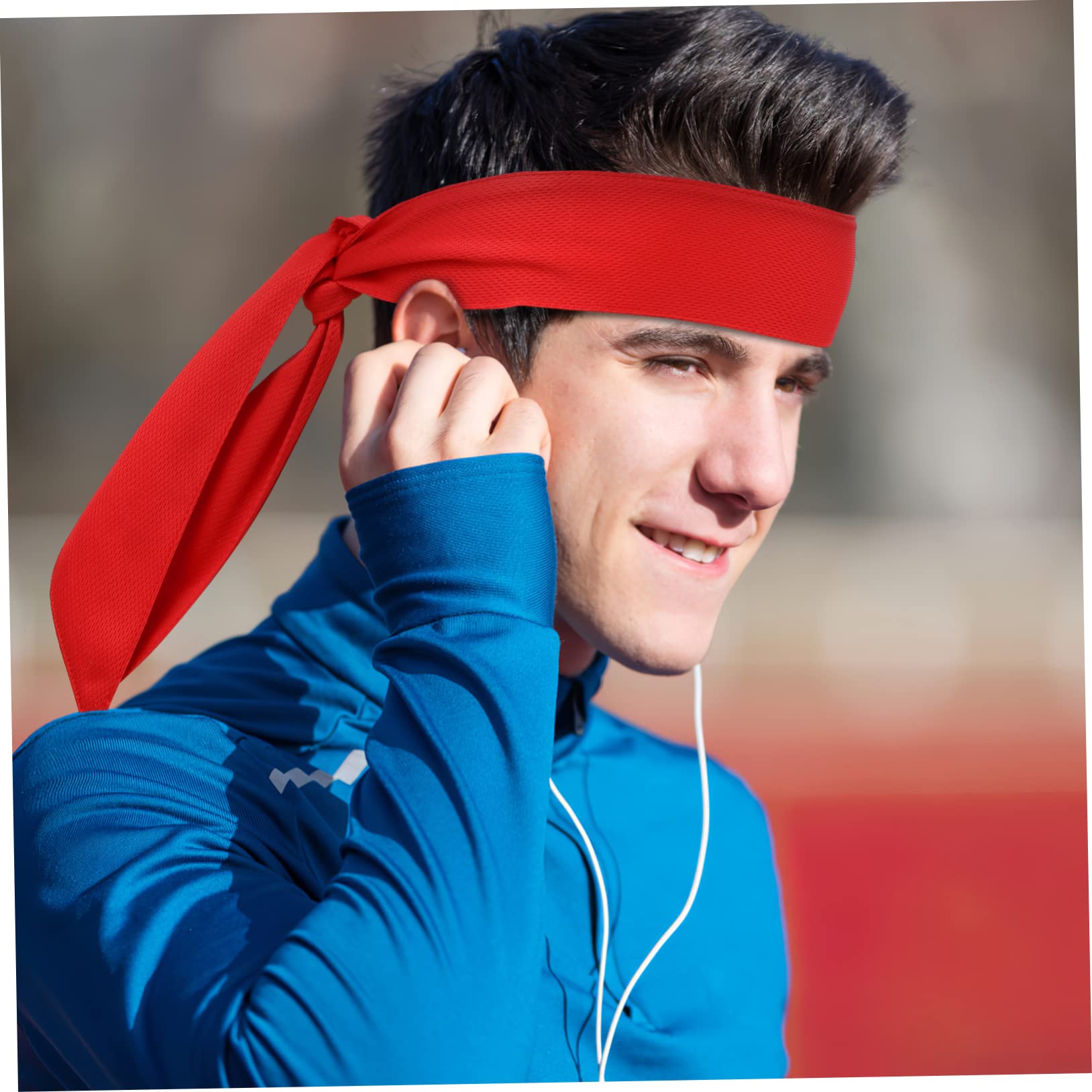 Toddmomy 4 Stück Schal-Stirnbänder Für Männer Herren-Krawatten Damen-Stirnbänder Krawatten-Stirnband Für Kinder Schweißbänder Stirnbänder Für Männer Schweißbänder Absorbieren