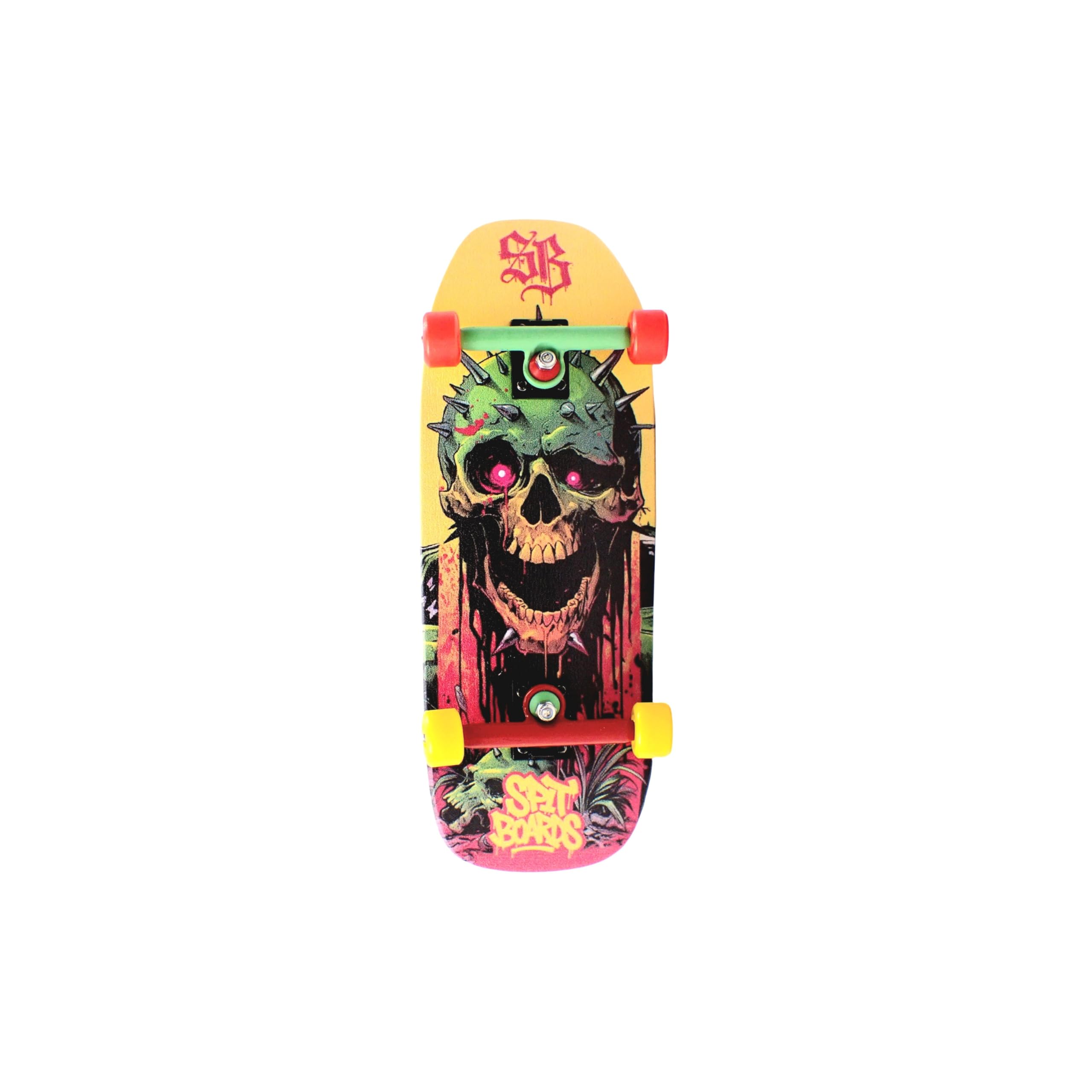 Diapasón Cruiser Oldschool Spitboards 34 Mm – Montado Con Ruedas 60D Y Rodamientos APEC-7, Madera De 5 Capas
