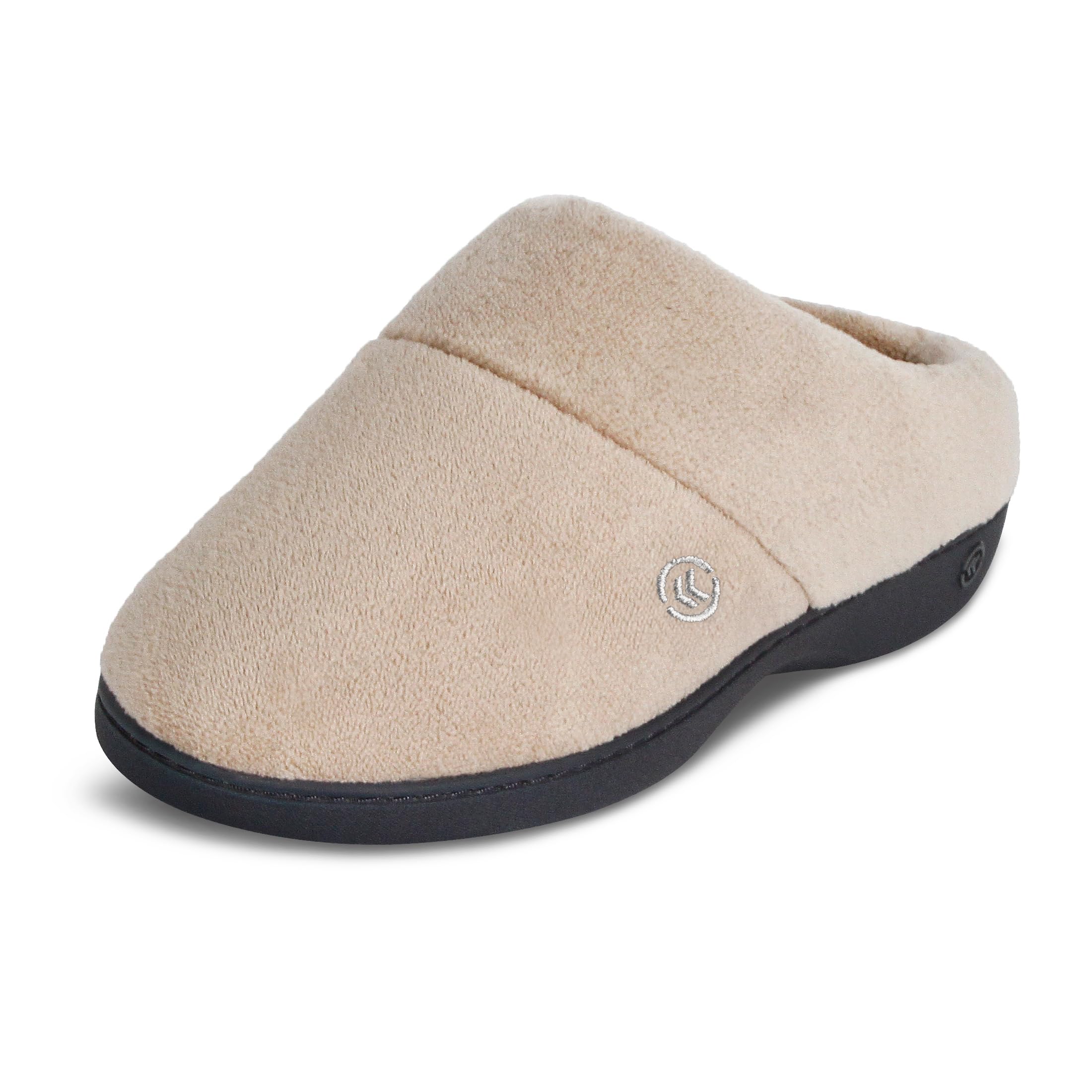 isotonerWomen's Classic Hoodback with Memory Foam Slipper
