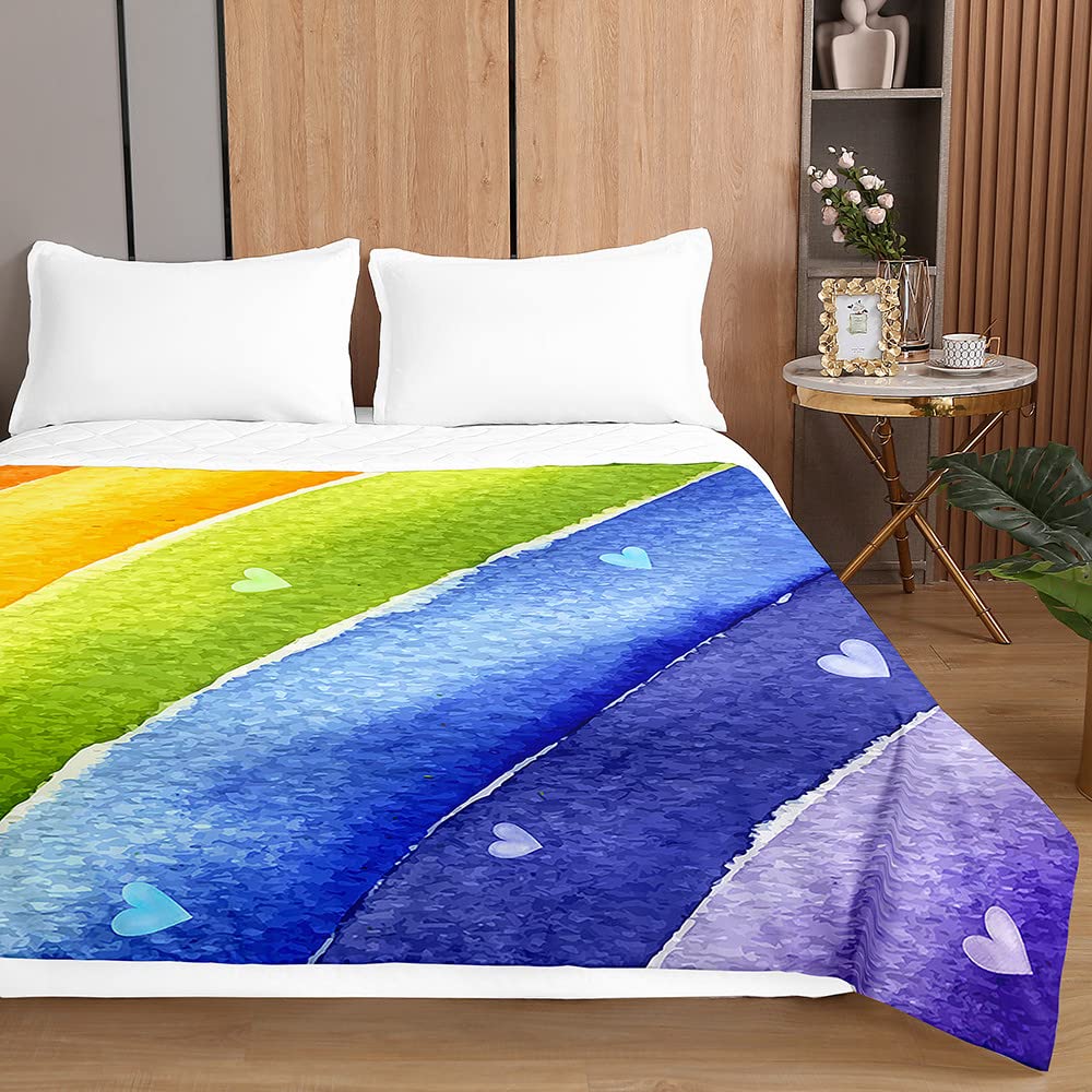 Copriletto Trapuntato 3D Estivo - Stampa Chicco Verde - Leggero E Traspirante - Misura 150x200 Cm - Foto 7