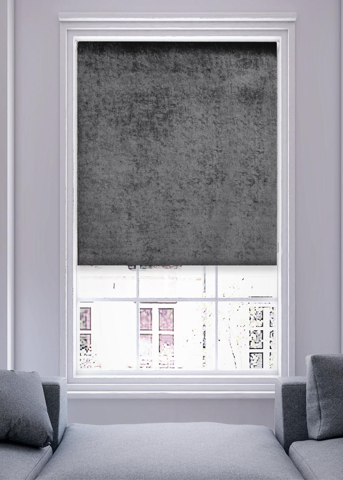 Luxe Crushed Velvet Roller Blinds