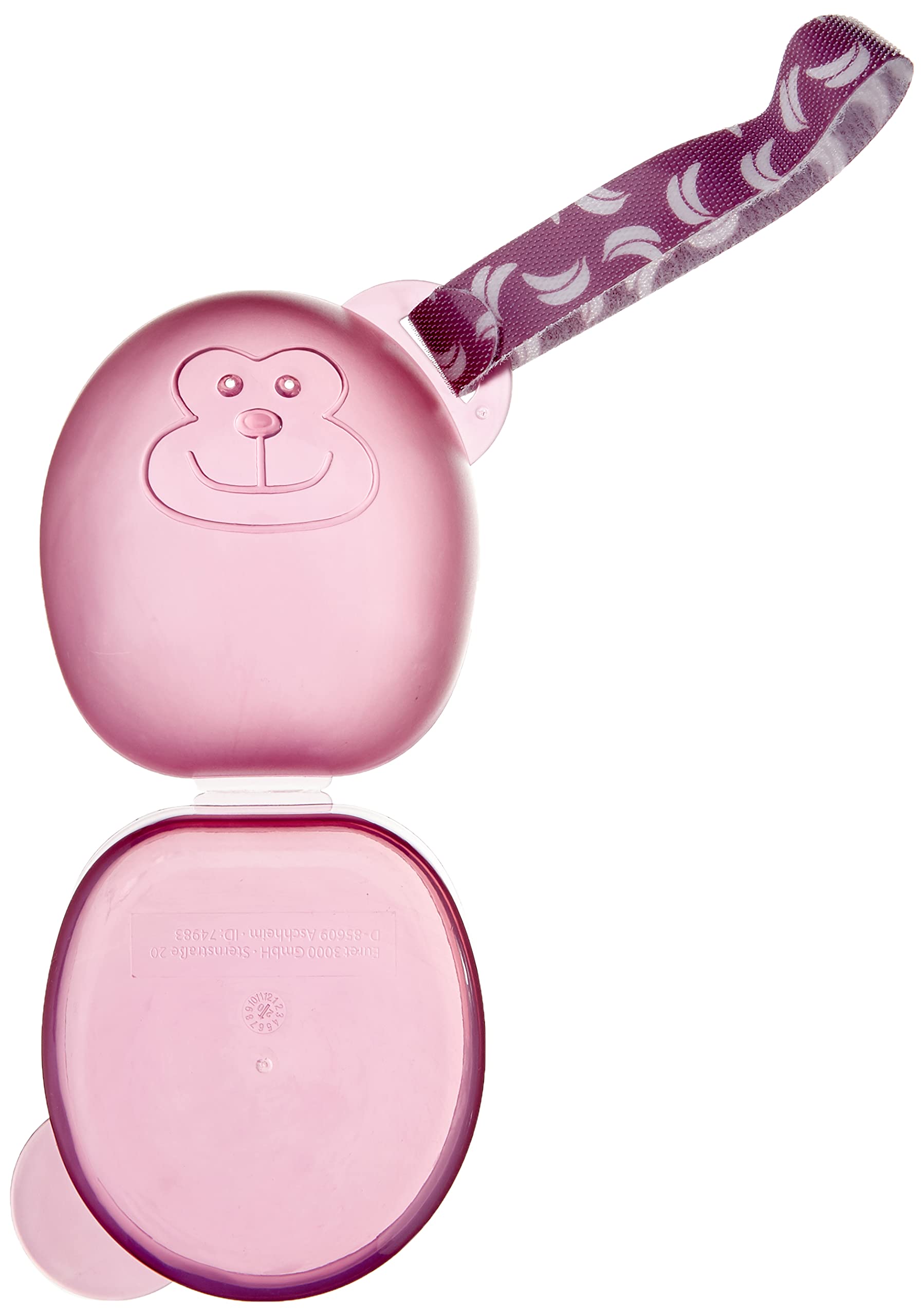 DIAGO Schnullerbox Schnulleraufbewahrung, pink