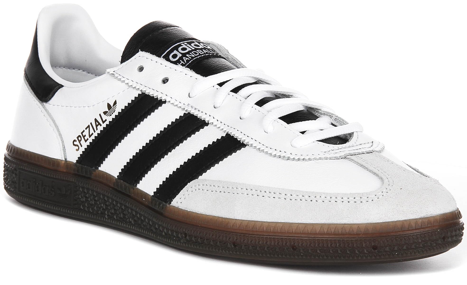 Adidas Handball Spezial, Gymnastikschuhe für Herren, Mehrfarbig (Cloud White Core Black Gum), 47 1/3 EU