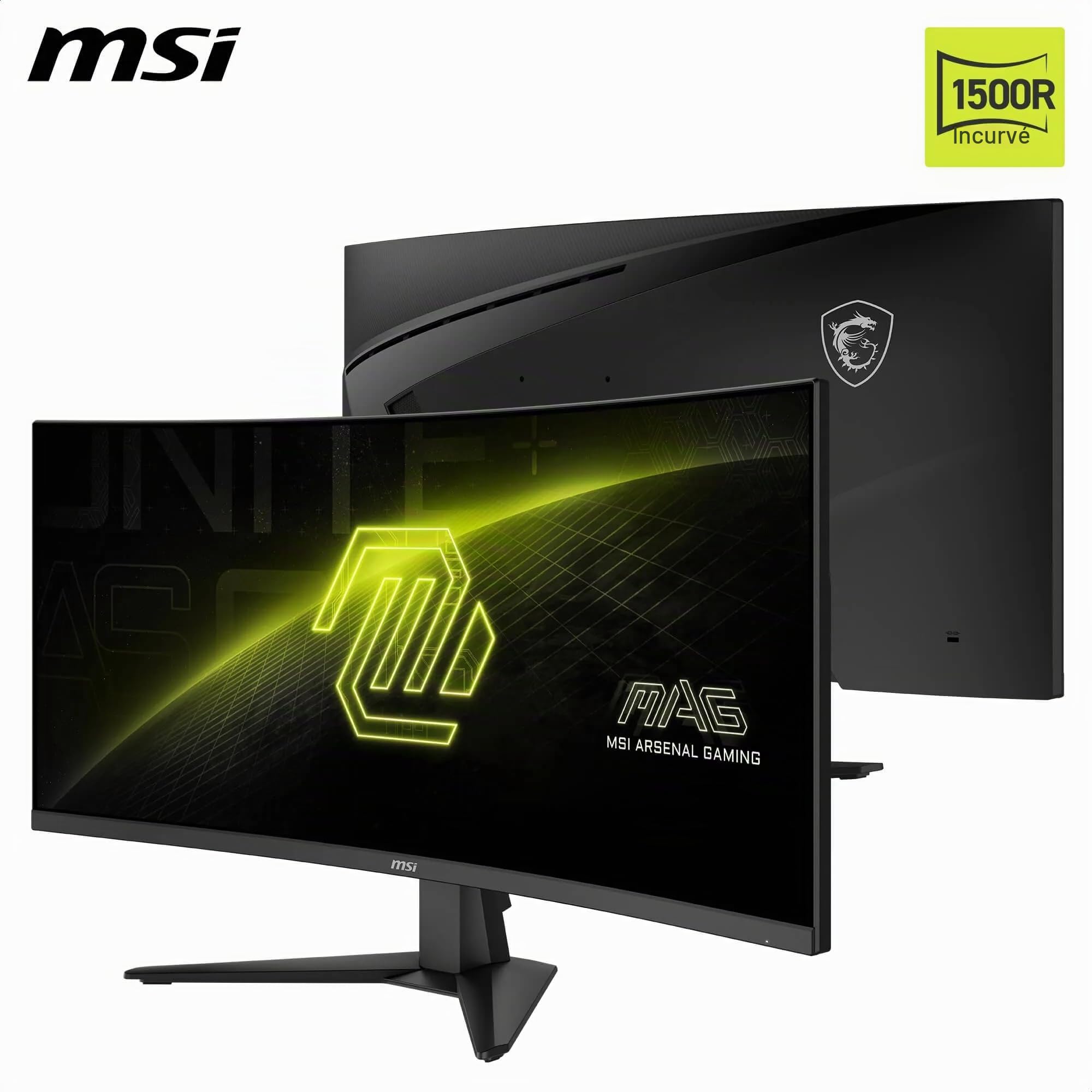 MSI MAG 346CQ Écran Gaming incurvé 34" UWQHD