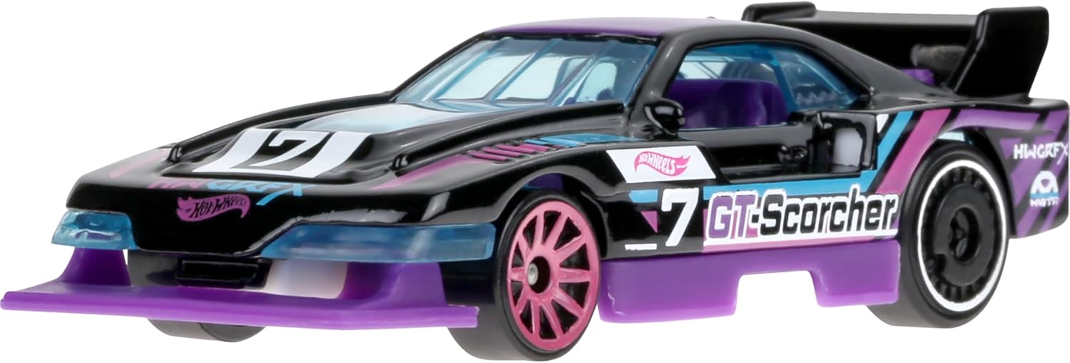 Hot Wheels Toy Cars & Trucks, Let’s Race 10-Pack, Set of 10 1:64 Scale Vehicles from the Animated Netflix Show for Play or Display (Styles May Vary) (Amazon Exclusive)