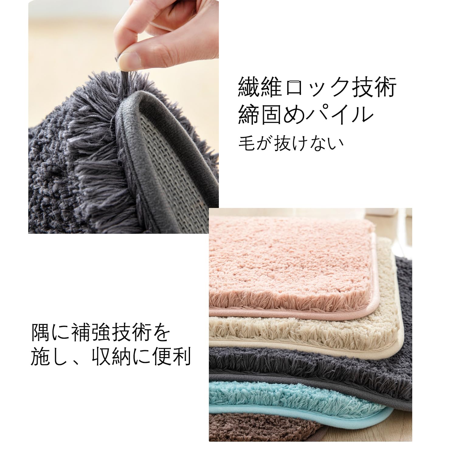 Pracfalt バスマット 速乾 吸水 お風呂 浴室足拭き 洗面所 抗菌 Amazon | Pracfalt バスマット 速乾 吸水 50×80cm お風呂 洗える 滑り