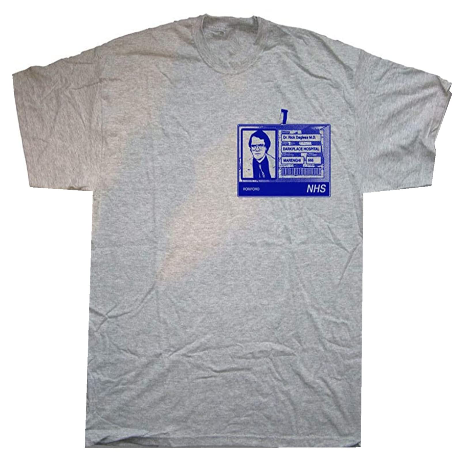 Zhao Gray Garth Marenghis Darkplace Dagless Id Badge T Shirt M
