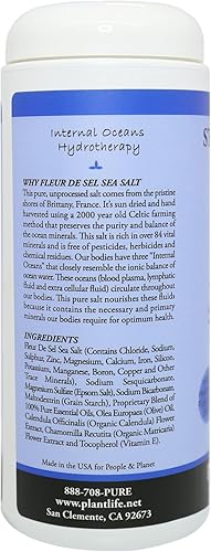 Miniatura 10 de Plantlife Sales de baño de terapia de lavanda, sales de baño naturales de aromaterapia directamente de la planta, equilibrar, calmar y liberar