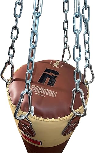 Miniatura 3 de Ringside Heritage - Bolsa pesada de boxeo de cuero genuino de 90 libras
