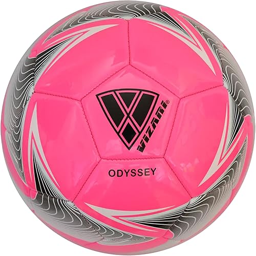 Miniatura 5 de Balón de fútbol Vizari con flores Amarillo/rojo/negro (Yellow/Red/Black),Verde (paquete de 1),Rosado/Azul,Azul/Naranja,Azul/Rosa,Azul /Rojo,Azul