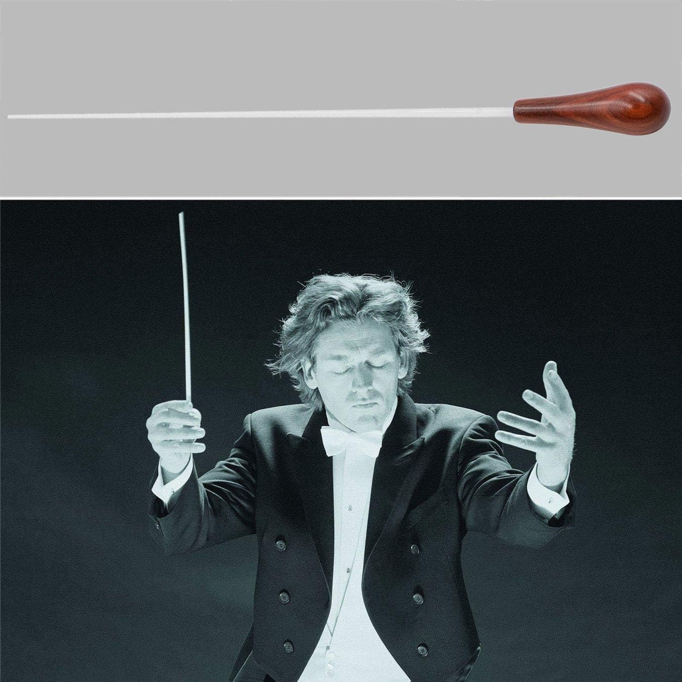 "Orchestra Baton with Rosewood Handle" - Image 12