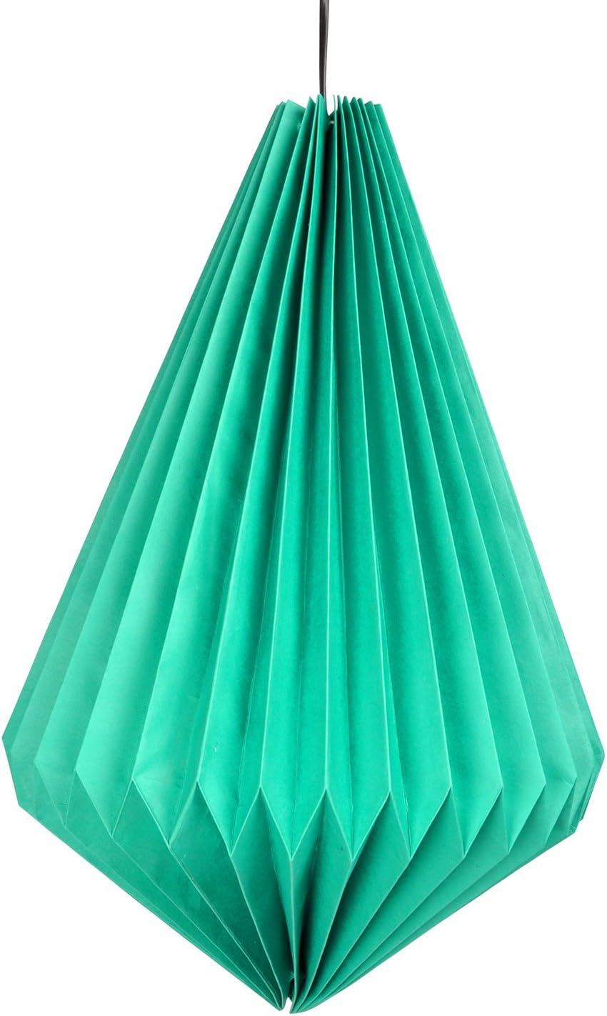 Lalhaveli Decorative Vintage Hanging Light Ceiling Paper Pendant Lamp 17 X 13.5 Inches
