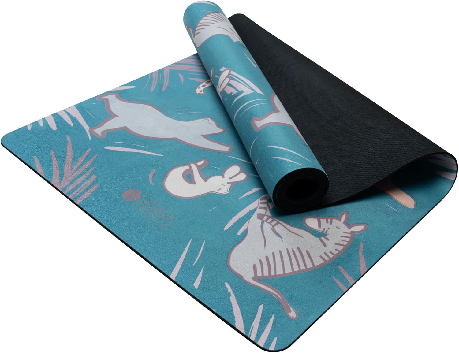 Yoga Design Lab The Kids Yoga Mat | Environmentally Friendly + Supportive + Colourful | Non-Toxic | Ideal for Yoga, Gymnastics, Exercise, Athletics | Includes Carry Strap