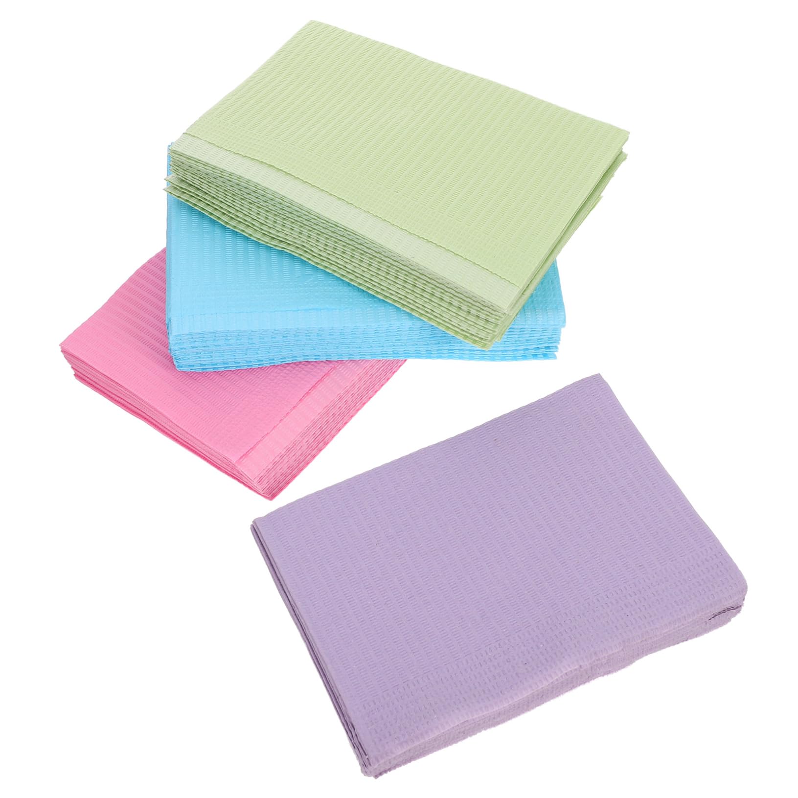 40pcs Disposable Oral Inspection Bibs for Beauty and Feeding Lightweight Tear-Resistant Scarfs for Convenient Use