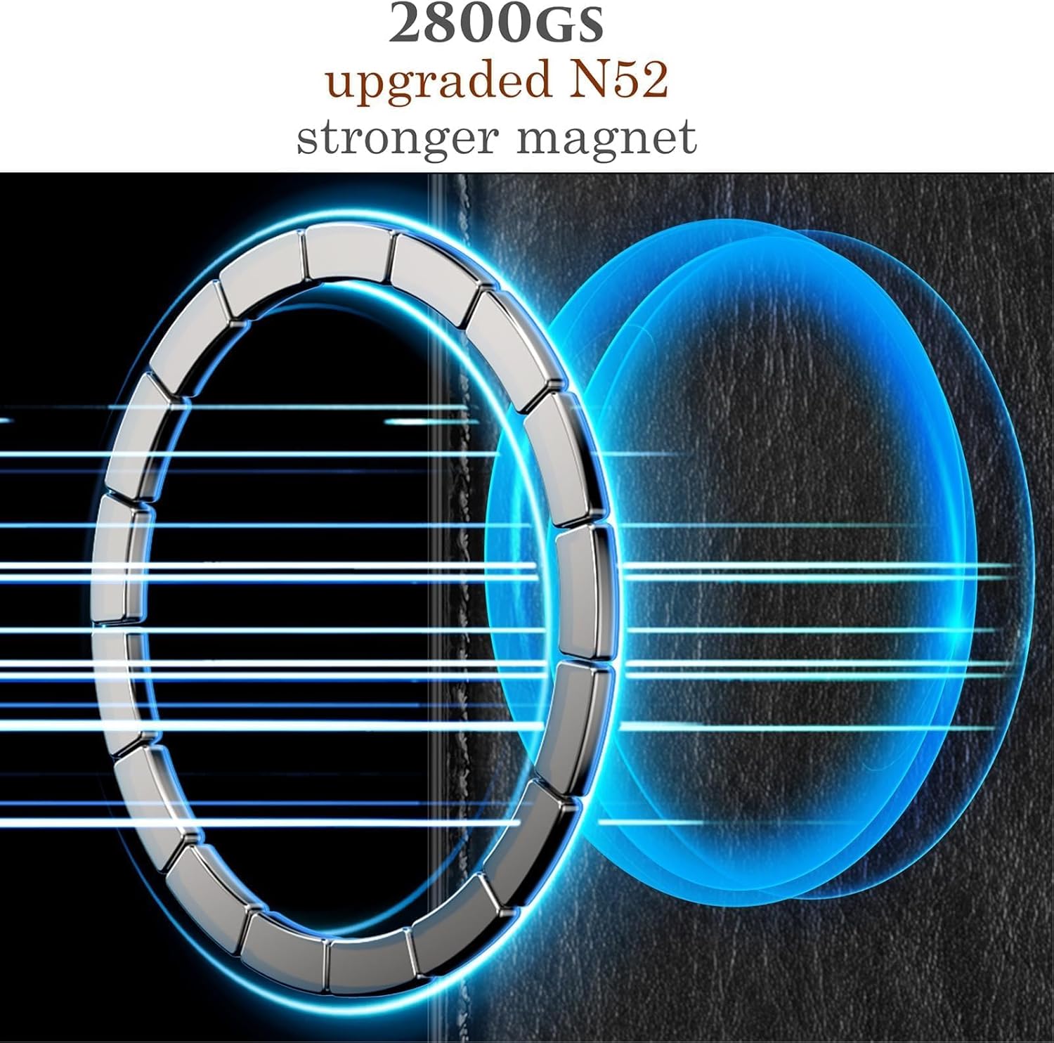 LOHASIC Wallet Case for iPhone 15 Pro Max, 6 Card Holder, Compatible with MagSafe, Detachable Vertical Magnetic Back, Classy PU Leather ProMax Phone Cover for Men Women, 6.7 Inch, 5G, 2023 - Black