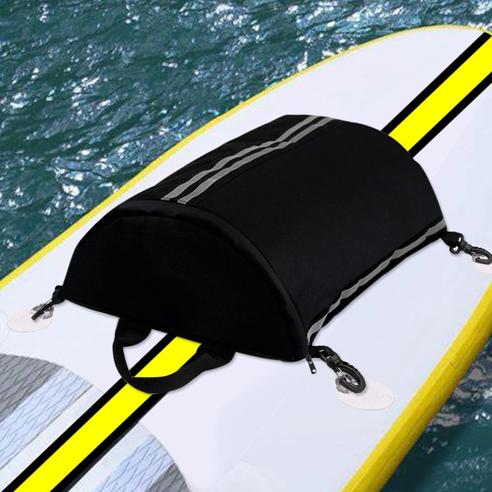 Borsa portaoggetti per kayak – Custodia con cerniera per ponti Sups | Borse da ponte multifunzionali per paddleboard, borsa portatile in rete, per sport acquatici a P