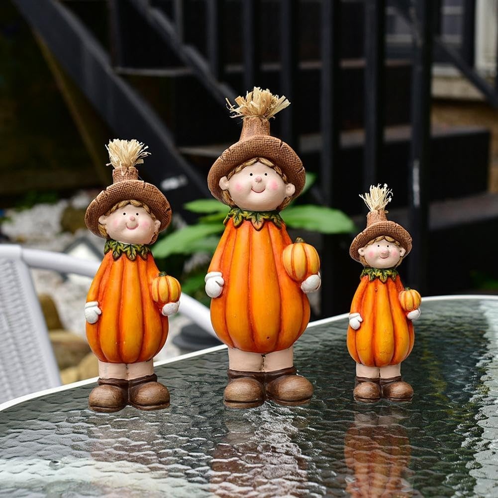 Figura de gnomo de porcelana atemporal para uso al aire libre en jardines, patios, terrazas y espacios interiores como entrada o estudio (A)