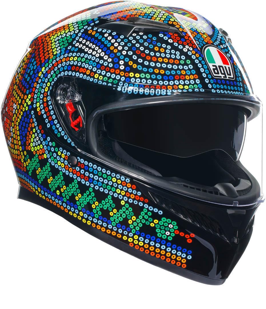 K3 Rossi Winter Test 2018 Helmet, multicolor, L (59/60)