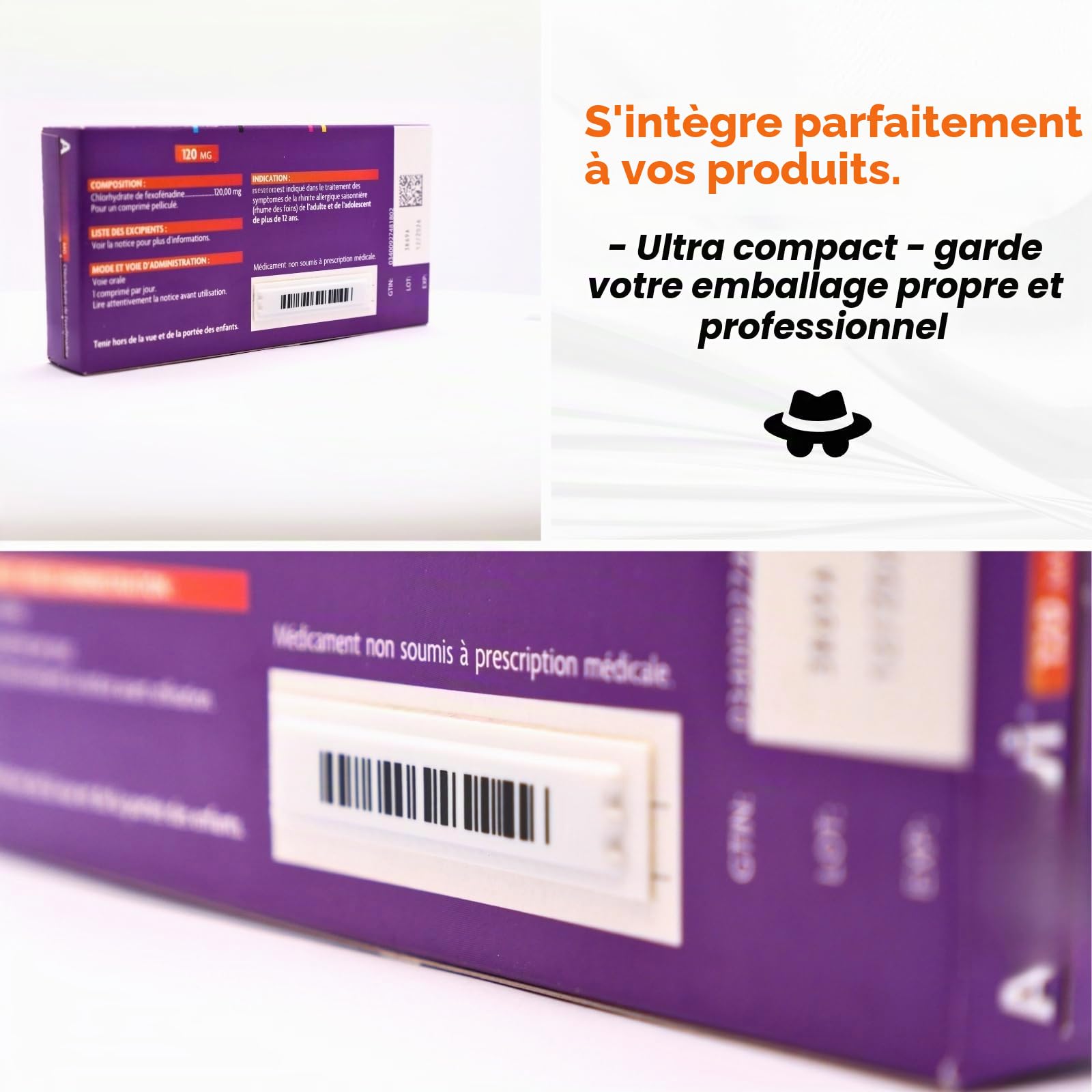 5000pcs Etiquettes Antivol Adhésives DR AM 58 kHz Magnéto-Acoustique Compatible AM, Sensormatic, Sécurité Magasin Professionnelle, UPP Leader français protection à la source depuis 2006
