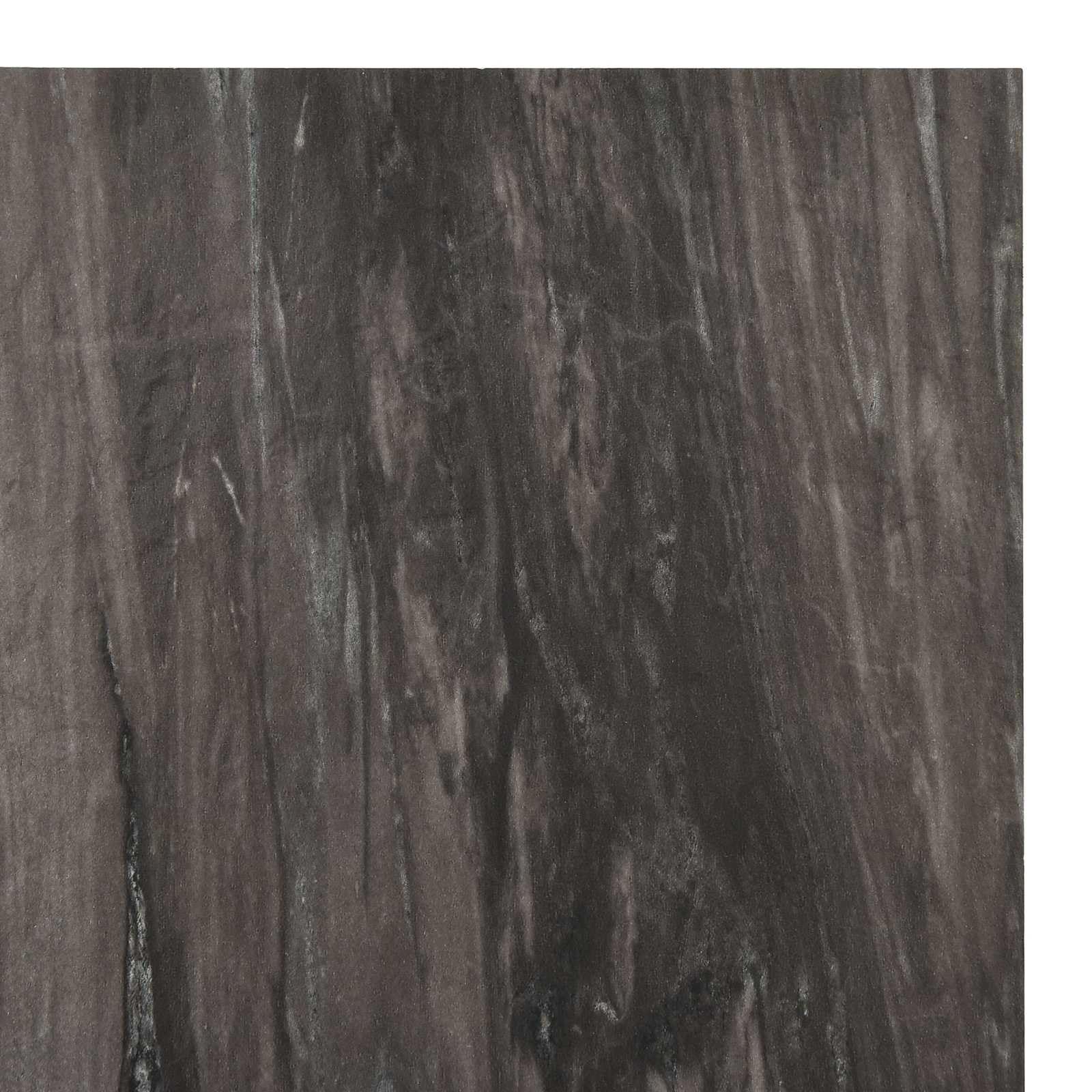 Deski podłogowe, 55 sztuk, ciemnoszare, PCW, 5,11 m², samoprzylepny, laminat, winyl, do salonu, sypialni, kuchni, korytarza, z izolacją akustyczną i łatwym układaniem