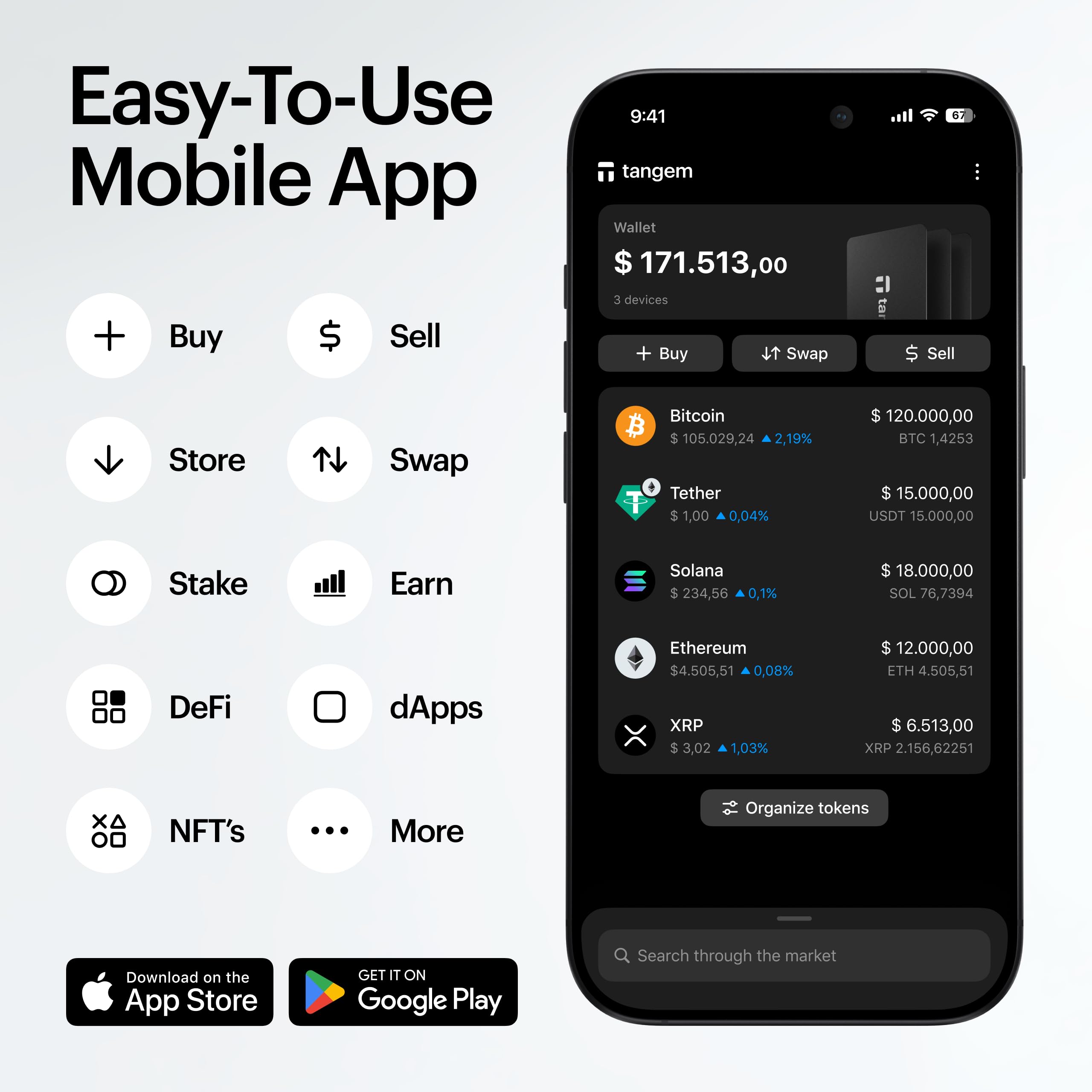 Tangem Wallet 2.0 - Secure Crypto