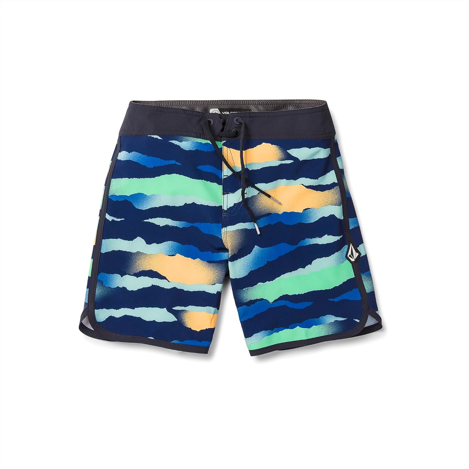 Volcom Big Boys Zebra Scallop Mod-Tech Boardshorts