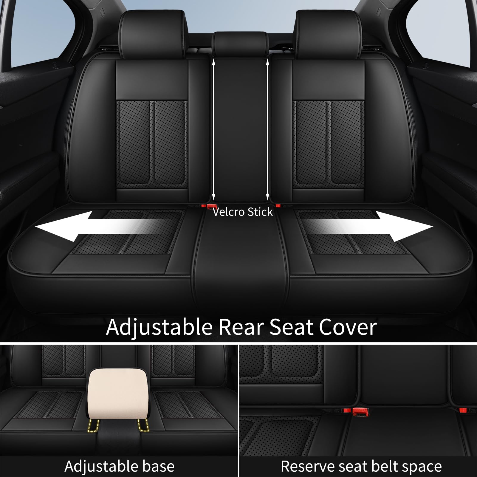 Coprisedili universali per auto, in nappa, adatti per Dodge Journey Nitro Ram 1500, Kaliber, Ladegerät, Challenger Aveng