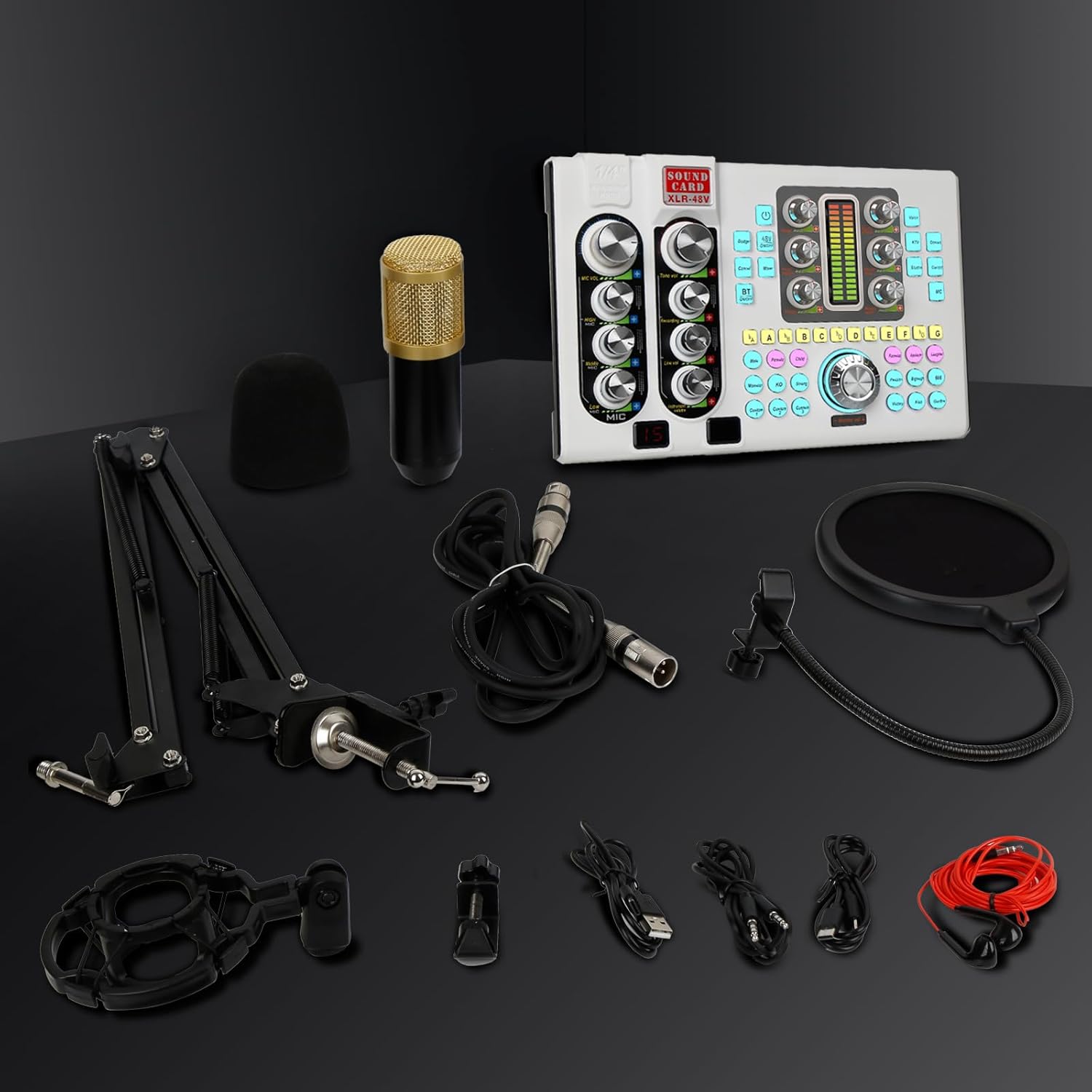 SK80-Mic Audio Mixer connection diagram