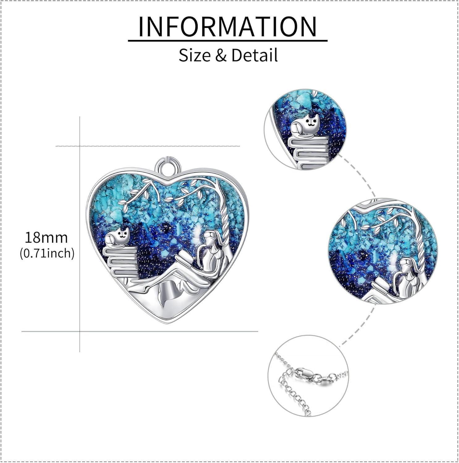 Book Lover Necklace for Women Sterling Silver Reading Book Lover Necklace Reading Jewelry Gifts for Book club staff Librarian Bookworm - Image 4