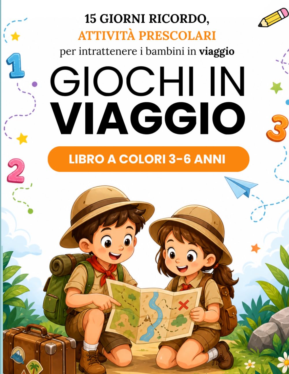 Giochi in Viaggio: 15 giorni ricordo, attività prescolari per intrattenere i bambini in viaggio